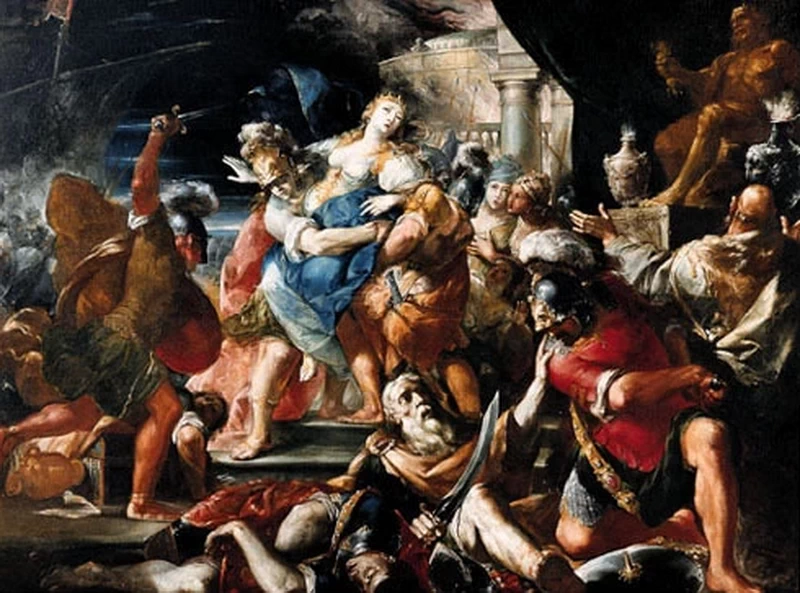 La morte di Priamo